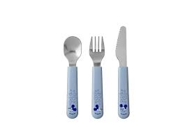 Plastic drinking party favor cups set/2, new. Children S Cutlery Set Mepal Mio 3 Pcs Mickey Mouse Mepal