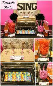 Karaoke Party Ideas Fun Diy Decorating Ideas Creative Party Food Birthday Favors And More Karaoke Party Birthday Party For Teens Birthday Party Themes