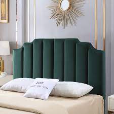 Buy 5ft kingsize bed headboards & footboards and get the best deals at the lowest prices on ebay! Amazonsmile 24kf Mid Century Velvet Upholstered Tufted Headboard With Vertical Channel Design Bed Headboard Design Bedroom Bed Design Bedroom Furniture Design