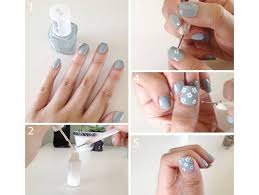 Then you may use this strategy. How To Make Flower Nail Art Designs