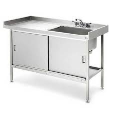 Having a kitchen sink in your house makes the house modern and less messy. Manual Eco Friendly Portable Steel Commercial Kitchen Sink At Price 50000 Inr Piece In Bengaluru Id 6296695