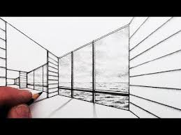 Youtube Linear Perspective Drawing 2 Point Perspective Drawing Point Perspective