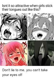 Tongue out eyes crossed anime. Isnt It So Attractive When Girls Stick Their Tongues Out Like This ã¯ ã‹ Anime Meme On Me Me