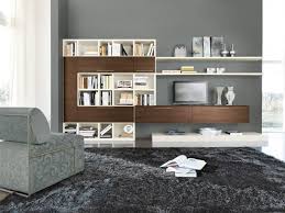 127 cm sur 127 cm. Meuble Mural Salon Offrant Beaucoup D Espace De Rangement