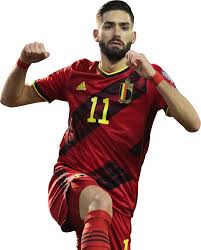 The referee correctly showed carrasco a red card, but the belgium international did not have to wait until after the match to receive a grilling from his coach. Yannick Ferreira Carrasco Football Render 64952 Footyrenders