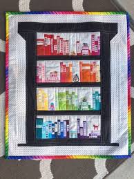 Pdf Selvage Bookshelf Quilt Pattern Bundle Etsy Mini Quilt Patterns Book Quilt Mini Quilt