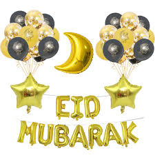It honours the willingness of ibrahim (abraham) to sacrifice his son ismail (ishmael) as an act of obedience to god's command. 2021 Gold Ramadan Decoration Eid Mubarak Balloons Ramadan Mubarak Decorations For Home Eid Al Fitr Ramadan Kareem Party Favors Shopee Philippines
