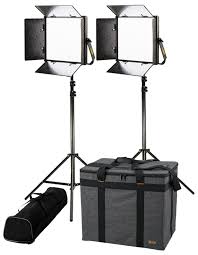 Ikan Lb10 2pt Kit Lyra 1 X 1 Bi Color 2 Point Soft Panel Led Light Kit Full Compass Systems