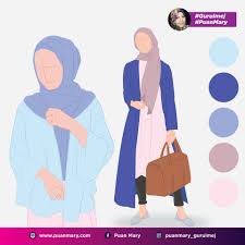 Arti warna biru yang ke enam adalah melankolis. Padanan Warna Biru Puan Mary