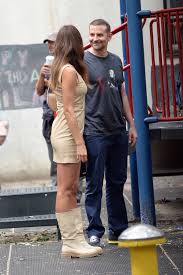 Submitted 1 month ago by deleted. Irina Shayk All Smiles As She Hangs Out With Ex Bradley Cooper After Rumours She S Dating Kanye West