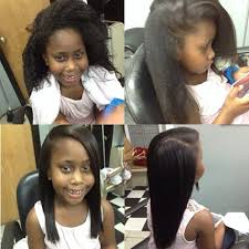 Black hair requires a more sophisticated approach. Child S Hair Flat Ironed Michrich2 Kids Hairstyles Kids Hairstyles Girls Flat Iron Hair Styles