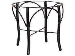 Dimension could make as customer's request 2. Woodard Tribeca Aluminum Dining Table Base Wr5d4800