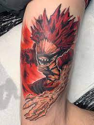 Red riot tattoo