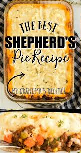 It is hearty, comforting, and can warm you up on chilly nights. Shepherd S Pie Recipes Shepherds Pie Recipe Food