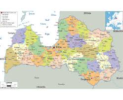 El continente europeo alberga un total de 50 países: Mapas De Letonia Coleccion De Mapas De Letonia Europa Mapas Del Mundo