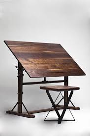 Drafting Table Stool By 2point54 Tafels Houten Tafel Tekentafel