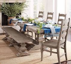 Banks Extending Rectangular Dining Table Large Alfresco Brown Finish At Pottery Barn Dining Furniture Kitchen Tables Ukrashenie Stolovoj Obedennyj Stol Stulya I Idei Dlya Ukrasheniya