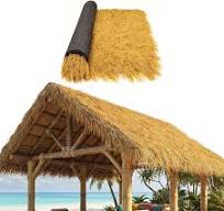 Amazon.com : XLX TURF 10ft Artificial Thatch Hay for ...