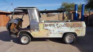 1961 Sand Blasted Project Phoenix Az Flower Truck Ford Van Pickups For Sale