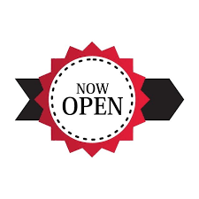 Now Open Design Open Icons Opening Grand Png And Vector With Transparent Background For Free Download Dslr Background Images Point Words Free Vector Graphics