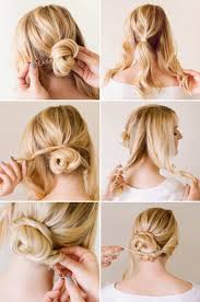 Sie benötigen nur einen lockenstab oder haarglätter und etwas haarspray! Pin Von Monica Fernandez Auf Frisuren Dirndl Frisuren Kurze Haare Hochsteckfrisur Hochsteckfrisuren Mittellang