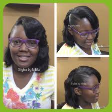 Your hair weave should be natural looking and versatile. Quickweave Bob Push Back Book Online At Www Styleseat Com Stylesbynikka Quick Weave Style Bob