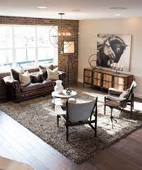 With calm and neutral walls and upholstered furniture, we use clear decorative elements that harmonize with color or contrast, and. Rustic Decor Style Enlighting Your Mid Century Living Room Ambience