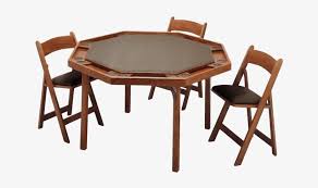The square table is perfect for playing cards and can also be converted into a dining table. Card Table Png Clipart Wooden Collapsible Poker Table Transparent Png 651x424 Free Download On Nicepng