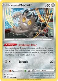 We did not find results for: Galarian Meowth Rebel Clash Tcg Card Database Pokemon Com