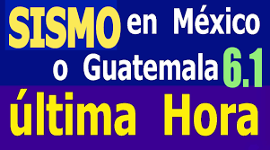 30el servicio sismológico nacional ha informado a través de twitter de que se trata de un temblor de una magnitud 8,2 aunque. Sismos 6 1 Mexico O Guatemala Temblor Hoy Noticias Ultima Hora Terremoto Breaking News Travel Explore
