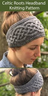 Free knitted headband patterns is usually probably the greatest crochet designs people are ever going to find. Knitting Pattern For Celtic Roots Headband For 76 84 Yds 70 77 M Worsted Weight Yarn Knit Headband Pattern Knitting Knitted Headband