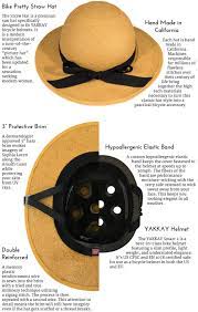 Straw Hat Bike Helmet Cruiser Bike Accessories Bike Accessories Cruiser Bike