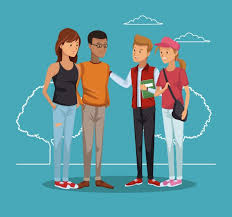 Conversando jóvenes dibujos, jóvenes en caricatura para colorear, dibujos de jóvenes conversando y estudiando, imágenes de jóvenes adolescentes para colorear, dos jóvenes hablando para pintar, dibujo jóvenes reunidos, fotos de 3 personas jóvenes conversando, dibujo sobre. Jovenes Amigos Hablando En Dibujos Animados Del Parque Vector Premium