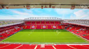 Anfield is more than your average football stadium. Liverpool United Kingdom May 17 2018 Anfield Stadium The Stock Photo Picture And Royalty Free Image Image 108015472