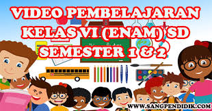 Media Pembelajaran Daring Video Pembelajaran Kelas Vi Sd Sang Pendidik