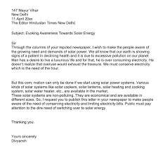 Letter To The Editor Sample For Students Top Form Templates