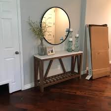 Offerman 52 Console Table Reviews Birch Lane In 2020 Entrance Table Decor Table Decor Living Room Hallway Table Decor