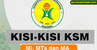 Berikut adalah soal ksm mts 2018 tingkat nasional dan pembahasannya. Kisi Kisi Kompetisi Sains Madrasah Ksm Mi Mts Dan Ma Tahun 2018