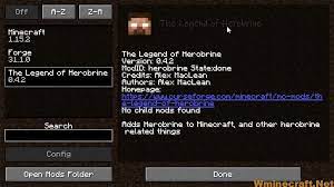 Copy the zip file into the mod folder. The Legend Of Herobrine Mod Screenshot 1 World Minecraft