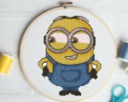 • supports beading, crochet, cross stitch, and knitting. Minion Cross Stitch Etsy