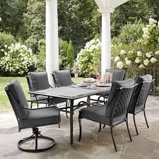 Grand Resort Woodbury 7 Piece Ceramic Top Dining Set Sears Outdoor Furniture Sets Furniture Design Furniture