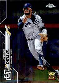 Son of maria and fernando tatis sr. Amazon Com 2020 Topps Chrome 84 Fernando Tatis Jr San Diego Padres Baseball Card Collectibles Fine Art