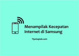 Walaupun kecepatan internet tidak bisa ditingkatkan melebihi kecepatan yang disediakan oleh penyedia layanan. Cara Menampilkan Kecepatan Internet Di Samsung Tanpa Aplikasi