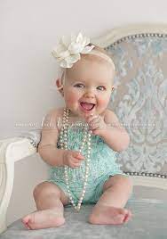 Pin By Sierra Bancroft On Fashion Kids Baby Portraits 7 Month Old Baby Baby Photography