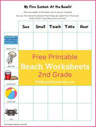 Looking for some fun games and activities for 2nd graders to keep your child occupied — and learning — at home? Beach Worksheets Free Printables The Happy Housewife Home Schooling Free Homeschool Printables Fun Education Learning Science