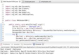 How To Read Xml File In Java Dom Parser Journaldev