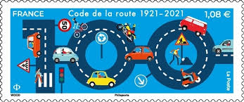 Nouvelle hausse tarifaire des timbres au 1er janvier 2021. La Poste Lance Un Timbre Pour Celebrer Le Centenaire Du Code De La Route