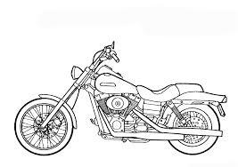 Ausmalbilder Zum Ausmalen Malvorlagen Motorrad Kostenlos 1