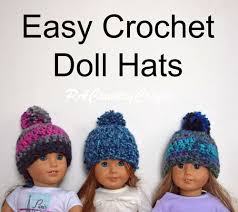 Patterns preceded by an asterisk (*) are in pdf format. Easy Crochet Doll Hat Pattern Pacountrycrafts