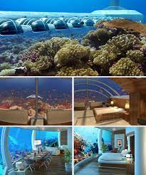 Il primo resort sottomarino al mondo. Poseidon Undersea Resort A Fiji Underwater Hotel